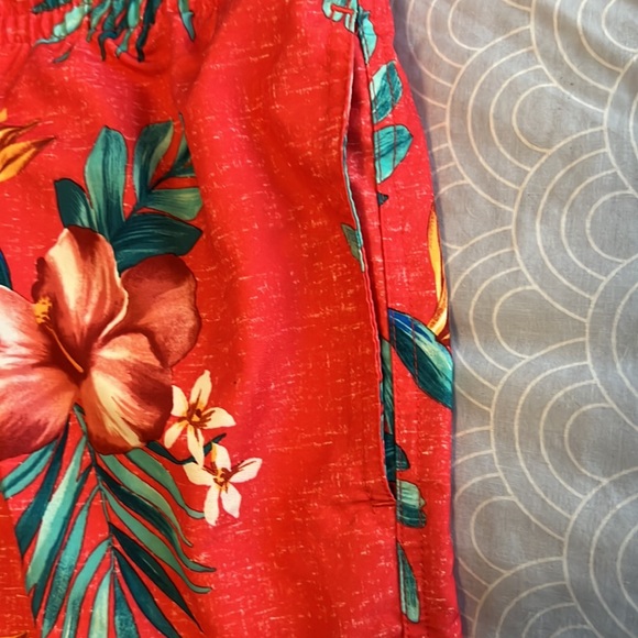 Mens Hawaiian Swim Trunks - Picture 4 of 9